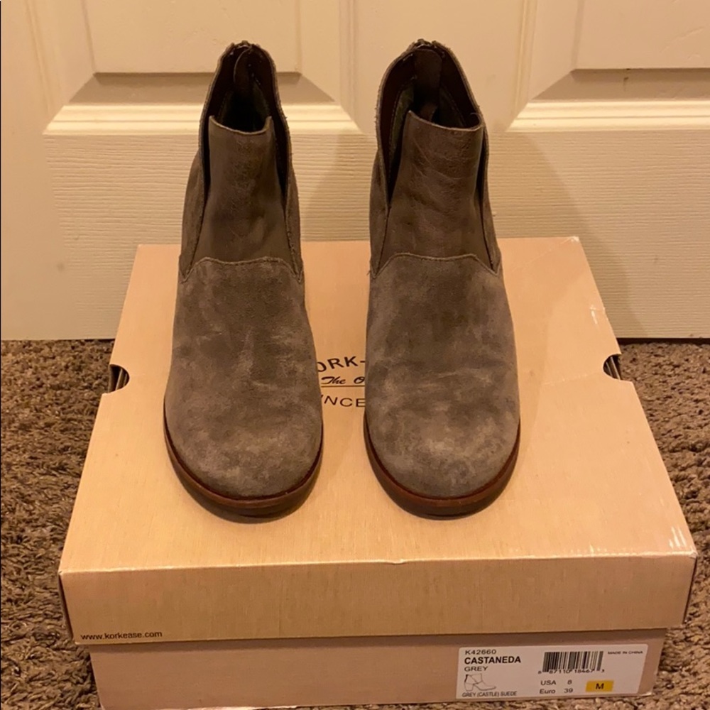 Kork-Ease booties. LAST PAIR LEFT HURRY.